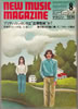 書籍「ニューミュージック・マガジン1974年8月号 特集:ブリティッシュ・ロックは“沈滞気味”か?」