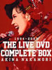中森明菜「中森明菜 THE LIVE DVD COMPLETE BOX」